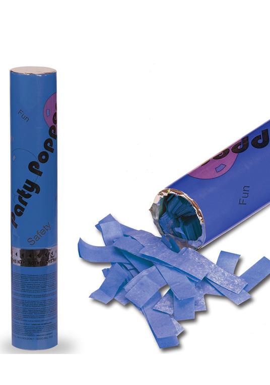 Lafeltrinelli Party Popper Ad Aria Compressa Blu H.Cm.30 Ca. Carnival Toys (4177)