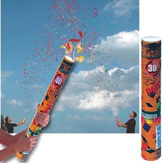Lafeltrinelli Party Popper Ad Aria Compressa H.Cm.30 Ca. Carnival Toys (4194)