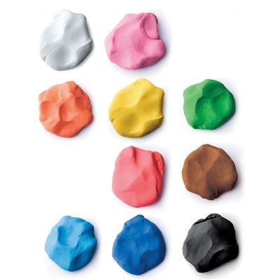 Lafeltrinelli Pasta Da Modellare Giotto Patplume. Scatola 10 Panetti Da 50 G. Colori Assortiti