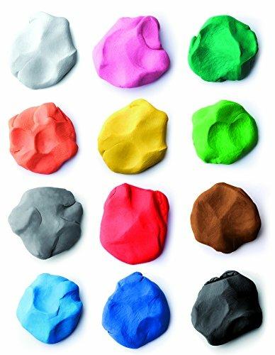 Lafeltrinelli Pasta Da Modellare Giotto Patplume. Scatola 12 Panetti Da 350 G. Colori Assortiti
