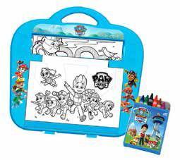 Lafeltrinelli Paw Patrol. Roll Paper Desk. Lavagnetta Con Pastelli