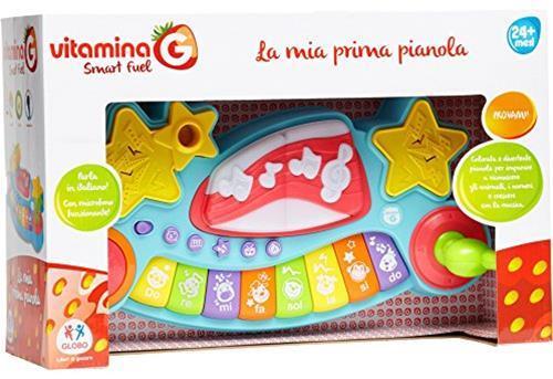 Lafeltrinelli Pianola A Batteria Con Microfono Luci-Suoni