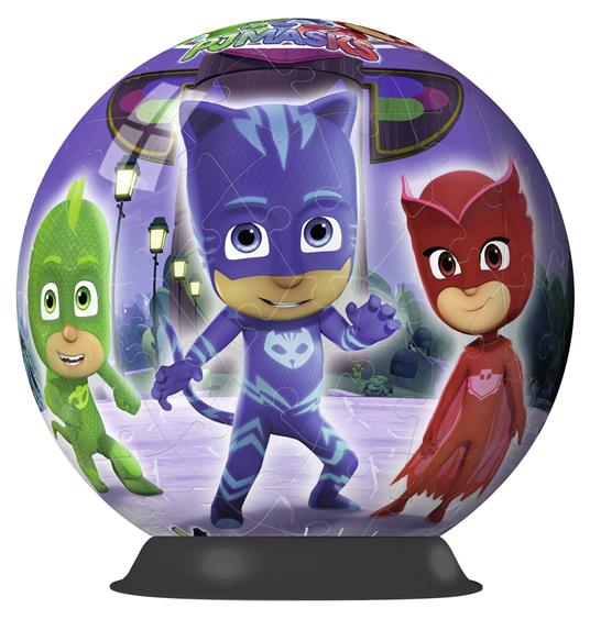 Lafeltrinelli PJ Masks A 3D Puzzleball Ravensburger (11781)