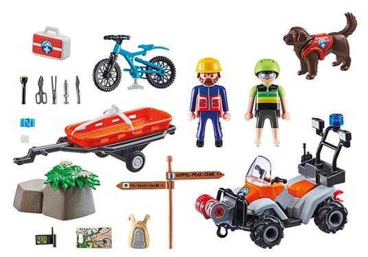 Lafeltrinelli Playmobil Rescue Action Mountain Biker Rescue