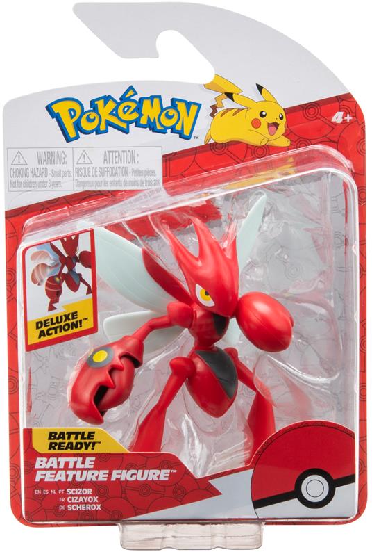 Lafeltrinelli Pokemon: Rei Toys - Personaggio Con Funzione Serie 3 - Scizor