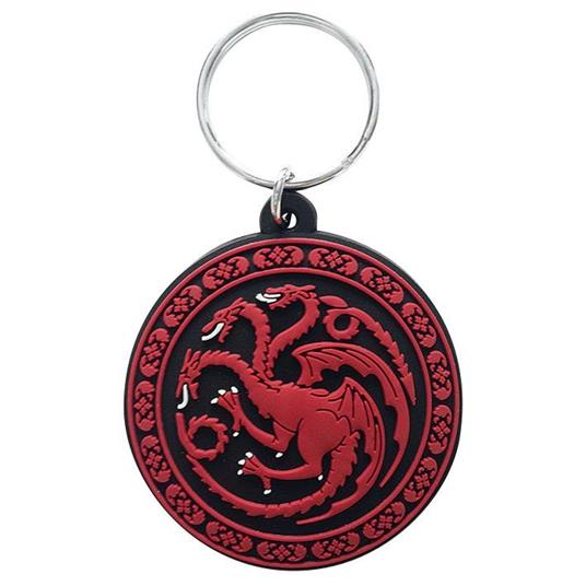 Lafeltrinelli Portachiavi Game of Thrones (Trono di Spade) Targaryen in gomma