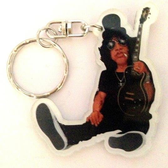 Lafeltrinelli Portachiavi in acrilico caricature Music Legends - Slash - Guns and Roses