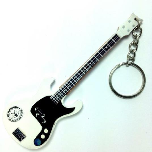 Lafeltrinelli Portachiavi in Legno Forma Chitarra Mod. Exclusive. Ramones