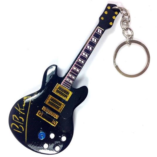 Lafeltrinelli Portachiavi in Legno Forma Chitarra Mod. Exclusive - B.B. King - Lucille