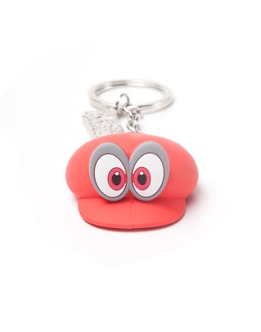 Lafeltrinelli Portachiavi Nintendo. Mario Odyssey Hat Rubber 3D Red