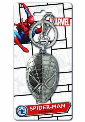 Lafeltrinelli Portachiavi Spider-Man. Head in Peltro