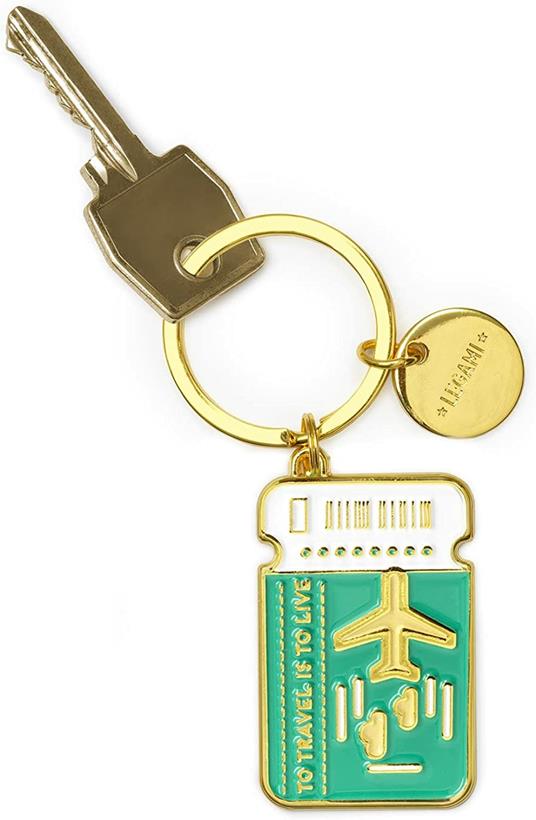 Lafeltrinelli Portachiavi What A Key Ring - Travel Ticket