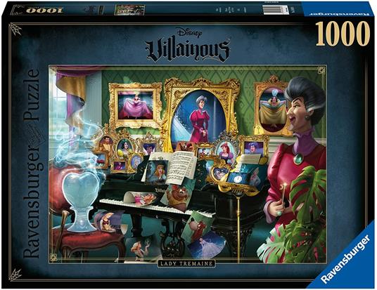 Lafeltrinelli Puzzle 1000 Pz - Disney. Villainous: Lady Tremaine