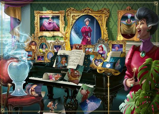 Lafeltrinelli Puzzle 1000 pz - Disney. Villainous: Lady Tremaine