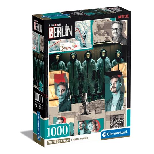 Lafeltrinelli Puzzle Casa De Papel Berlin - 1000 pezzi