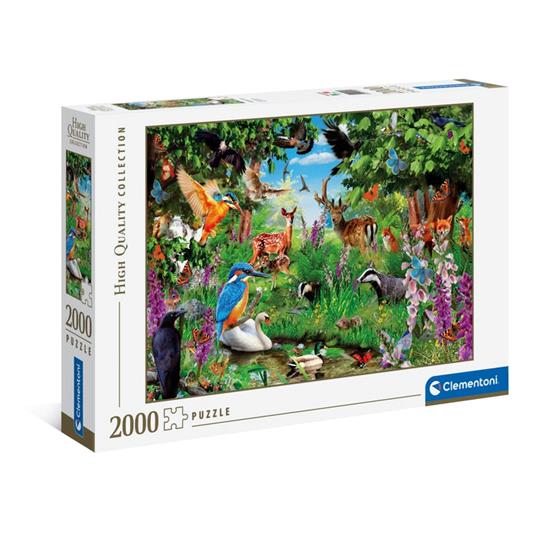 Lafeltrinelli Puzzle Clementoni 2000 pezzi. Fantastic Forest