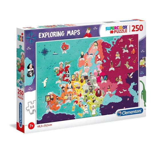Lafeltrinelli Puzzle Great People in Europe - 250 pezzi