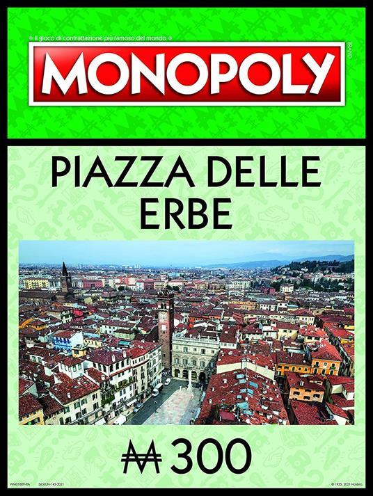Lafeltrinelli Puzzle - Monopoly - Piazza Delle Erbe Verona - 1000 P