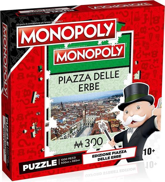 Lafeltrinelli Puzzle - Monopoly - Piazza Delle Erbe Verona - 1000 P
