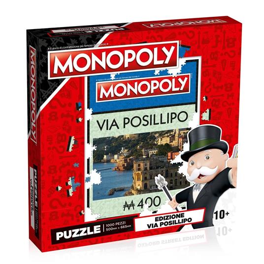 Lafeltrinelli Puzzle - Monopoly - Via Posillipo Napoli - 1000 Pc