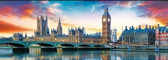 Lafeltrinelli Puzzle Panorama Da 500 Pezzi - Big Ben And Palace Of Westminster London