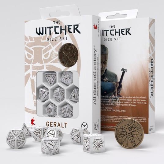 Lafeltrinelli Q-workshop The Witcher Dice Set. Geralt