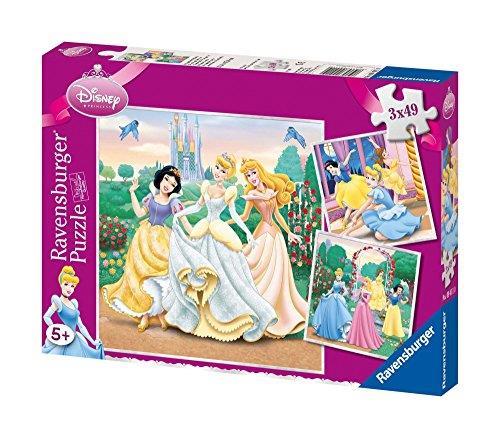 Lafeltrinelli Ravensburger 94110 Disney Princess Puzzle 3x49 Pezzi