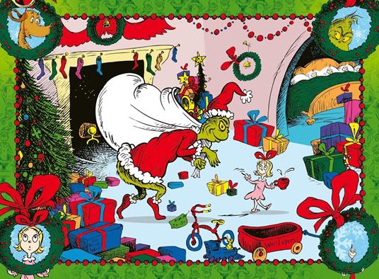 Lafeltrinelli Ravensburger - Puzzle 100 Pezzi XXL Il Grinch Idea Regalo Per Bambini 6+ Anni Gioco Educativo E Stimolante