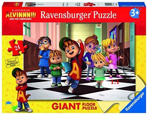 Lafeltrinelli Ravensburger - Puzzle Alvin Collezione 24 Giant Pavimento 24 Pezzi Età Raccomandata 3+ Anni