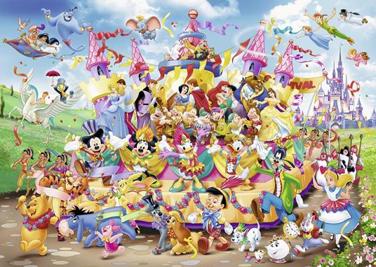 Lafeltrinelli Ravensburger - Puzzle Carnevale Disney 1000 Pezzi Puzzle Adulti
