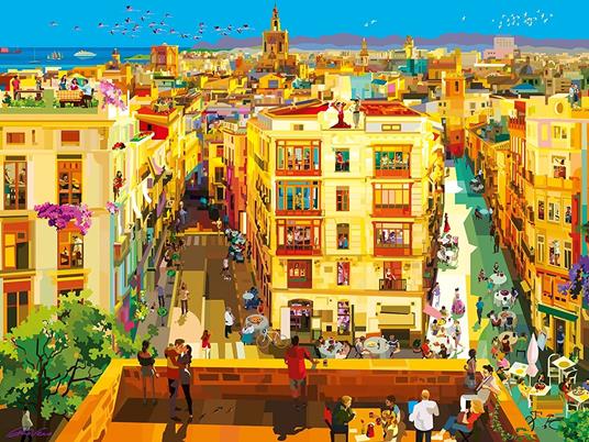 Lafeltrinelli Ravensburger - Puzzle Cena a Valencia 1500 Pezzi Puzzle Adulti