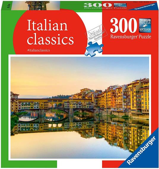 Lafeltrinelli Ravensburger - Puzzle Firenze Collezione Italian Classics 300 Pezzi Puzzle Adulti
