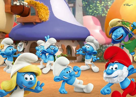 Lafeltrinelli Ravensburger - Puzzle I Puffi Collezione 24 Giant Pavimento 24 Pezzi Età Raccomandata 3+ Anni