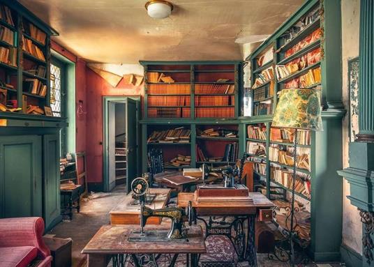 Lafeltrinelli Ravensburger - Puzzle La Stanza Della Governante Collezione Lost Places 1000 Pezzi Puzzle Adulti