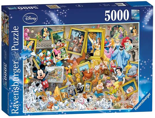 Lafeltrinelli Ravensburger - Puzzle Micky L'artista 5000 Pezzi Puzzle Adulti