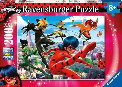 Lafeltrinelli Ravensburger - Puzzle Miraculous 200 Pezzi XXL Età Raccomandata 8+ Anni