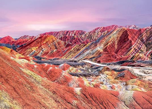 Lafeltrinelli Ravensburger - Puzzle Montagne Arcobaleno Cina Collezione Beautiful Mountains 1000 Pezzi Puzzle Adulti