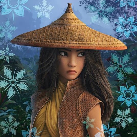 Lafeltrinelli Ravensburger - Puzzle Raya Collezione 3x49 3 Puzzle Da 49 Pezzi Età Raccomandata 5+ Anni