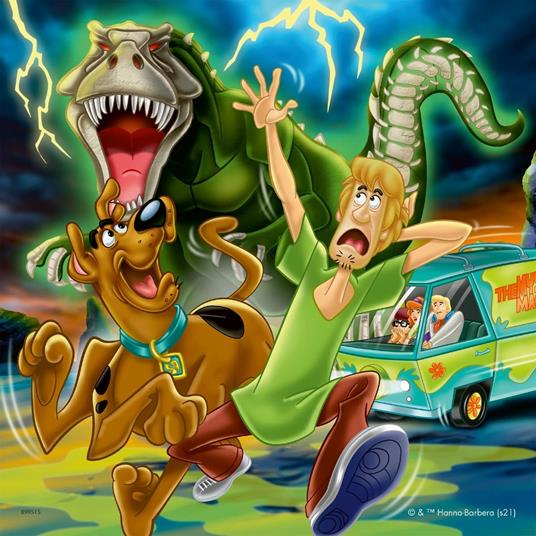 Lafeltrinelli Ravensburger - Puzzle Scooby Doo Collezione 3x49 3 Puzzle Da 49 Pezzi Età Raccomandata 5+ Anni