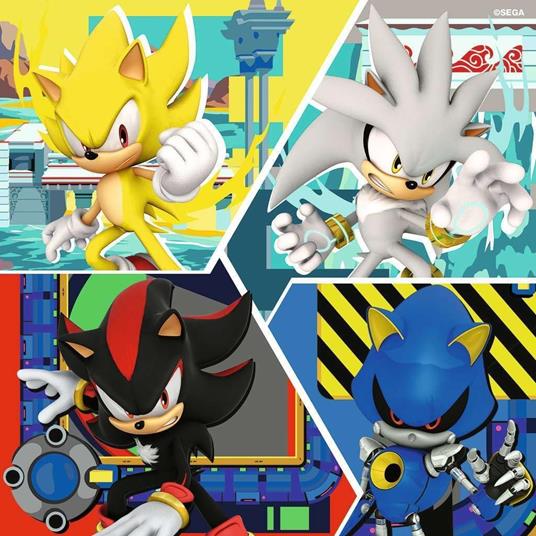 Lafeltrinelli Ravensburger - Puzzle Sonic Collezione 3x49 3 Puzzle Da 49 Pezzi Età Raccomandata 5+ Anni