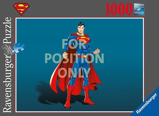 Lafeltrinelli Ravensburger - Puzzle Superman 1000 Pezzi Puzzle Adulti