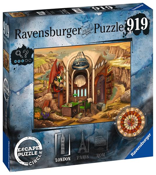 Lafeltrinelli Ravensburger Puzzle The Circle in London Escape The Circle Puzzle 920 pezzi Puzzle Adulti