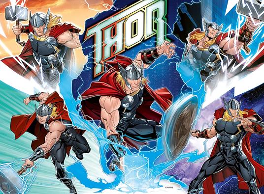 Lafeltrinelli Ravensburger - Puzzle Thor 100 Pezzi XXL Età Raccomandata 6+ Anni