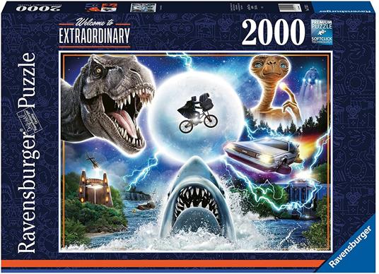 Lafeltrinelli Ravensburger - Puzzle Vault / Universal & Amblim 2000 Pezzi Puzzle Adulti