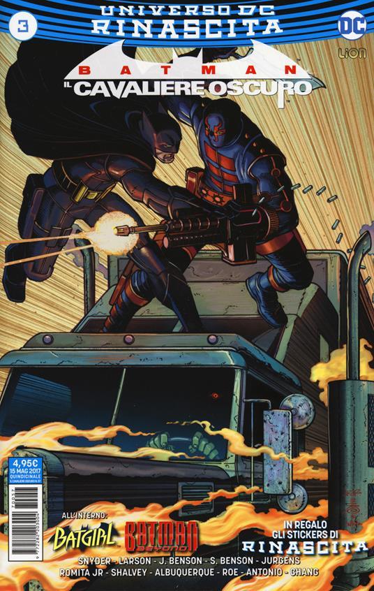 Lafeltrinelli Rinascita. Batman. Il Cavaliere Oscuro. Con Adesivi. Vol. 3