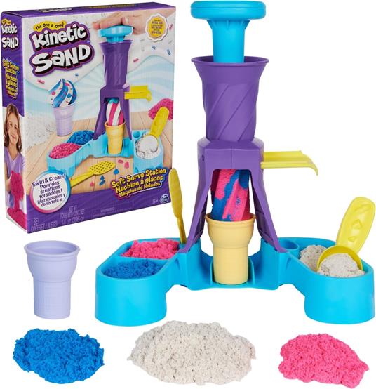 Lafeltrinelli Sabbia creativa KINETIC SAND Gelateria Colorata 6068385