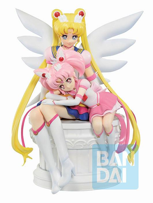 Lafeltrinelli Sailor Moon Sailor Guardians Eternal Sailor Moon Chibi Eternal Ichibansho Figura 14cm Banpresto