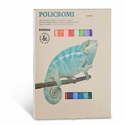 Lafeltrinelli Scatola 24 Gessi colorati Per Artisti Forma Quadra