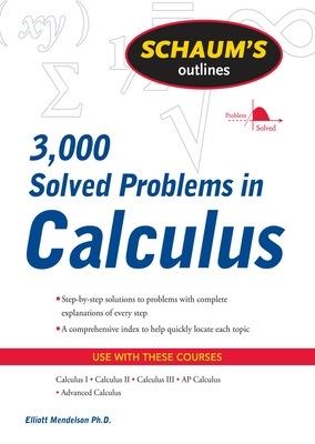 Lafeltrinelli Schaum's 3 000 Solved Problems in Calculus