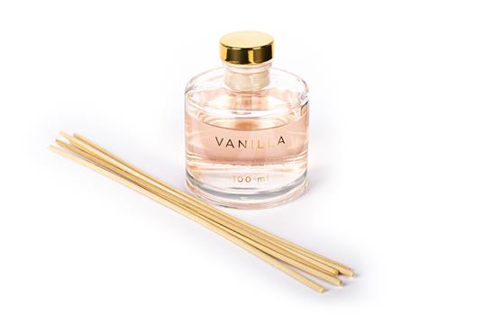 Lafeltrinelli Set Di Diffusori Per La Casa In Scatola Di Carta 100 Ml Profumo Vaniglia + Bastoncini Di Legno